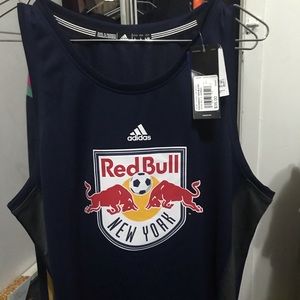 Adidas NY Red Bull Performance Navy Tank top L